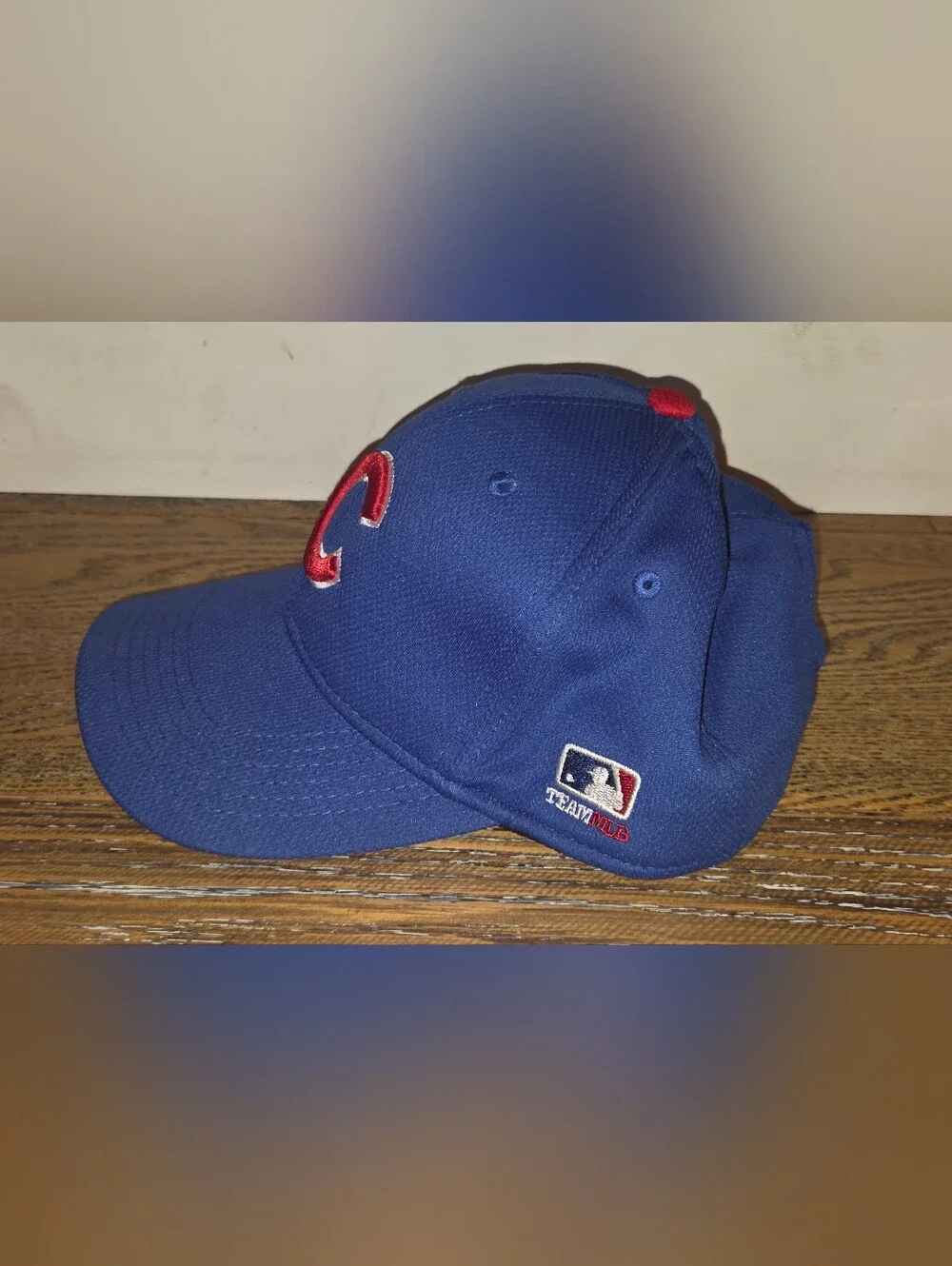 MLB - Chicago Cubs - Baseball Hat - Size: Youth - Adjustable Velcro Back - Blue